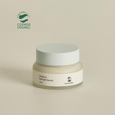 COSMOS 오가닉 샹탈 크림 50ML 건조한 피부를 위한 보습크림 피부 자극 없는 미백효과 주름개선기능성화장품